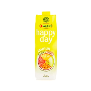 Բնական հյութ «Happy Day Immun Vital» նարինջ/թուրինջ/խաղող 1լ