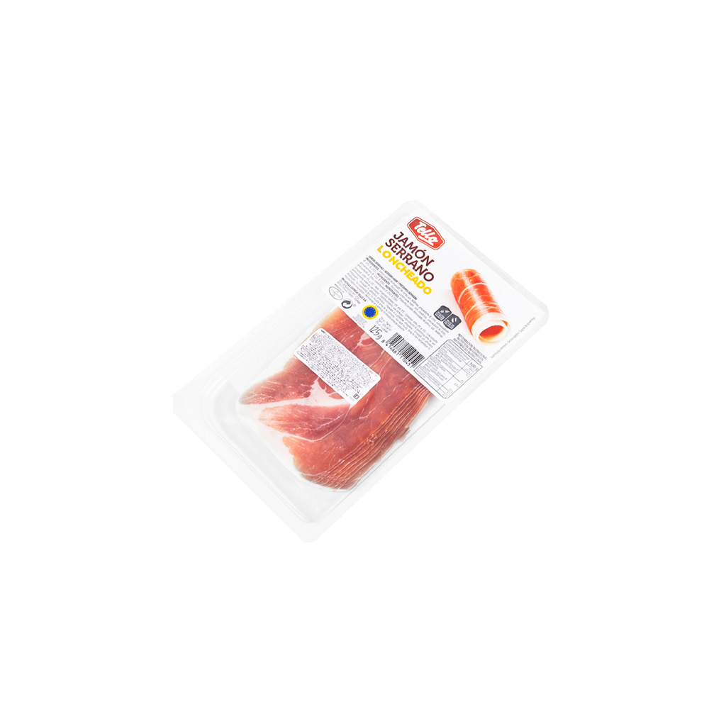 Խամոն «Tello. Serrano» կտրատած 125գ
