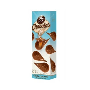 Chocolate sheets `Hamlet` caramel/sea salt 150g