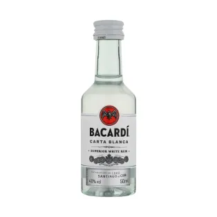 Ռոմ «Bacardi Carta Blanca» 50մլ