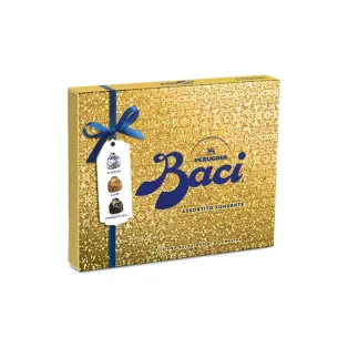 Շոկոլադե կոնֆետներ «Baci Assorted Sparkling Christmas Box Gold» 250գ