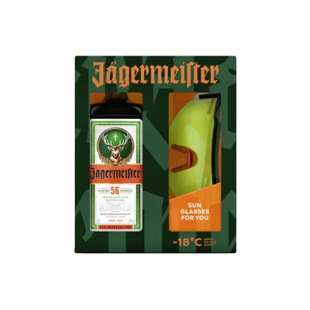 Լիկյոր «Jagermeister» /ակնոցով/ 700մլ