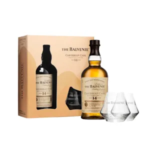Վիսկի «The Balvenie Caribbean Cask» 14 տարեկան /2 բաժակ/ 700մլ