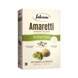 Թխվածքաբլիթ Falcone Amaretti պիստակով 170գր