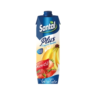 Բնական հյութ «Santal» ելակ/բանան 1լ