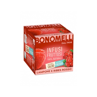 Чай `Bonomeli` малина/красная смородина 24г