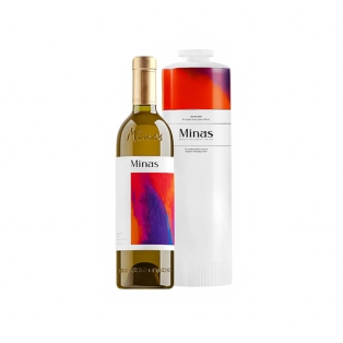Wine `Minas` white, dry /box/ 750ml