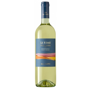 Вино «Banfi Le Rime Chardonnay/Pinot» белое, сухое 750мл