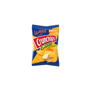 Չիպս Lorenz Crunchips X-Cut պանիր և սոխ 70գր