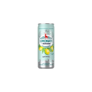 Զովացուցիչ ըմպելիք Limonati by Borjomi ցիտրուս 330մլ