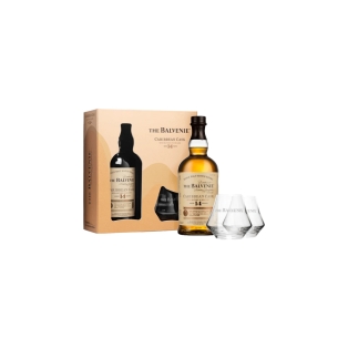 Վիսկի Balvenie 14 Years Caribbean Cask 0․7լ + 2 բաժակ