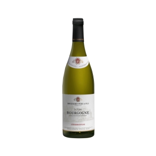 Wine `Bourgogne Chardonnay` white, dry 375ml