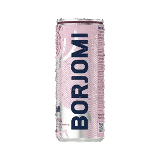 Минеральная вода `Borjomi` вишня/гранат 330мл