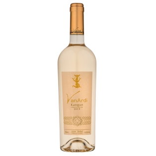 Wine `Van Ardi Kangun` white, semi-dry 750ml