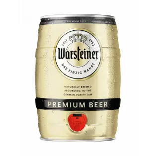 Գարեջուր «Warsteiner» /բաց/ 5լ