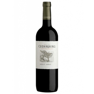 Wine `Cederberg Merlot Shiraz` red, dry 750ml