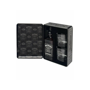 Whiskey `Jack Daniels` /2 glasses/ 700ml