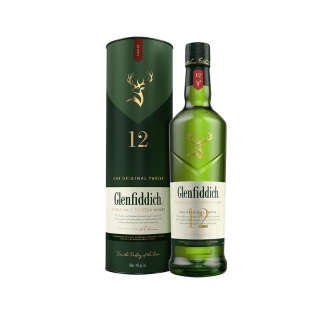 Whisky `Glenfiddich` 12 Y.O. 700ml