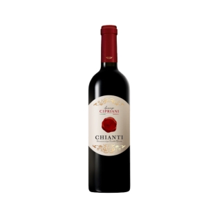 Wine `Cipriani Chianti` red, dry 750ml