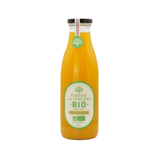 Natural juice `Finesse Des Vergers Bio` tangerine 750ml
