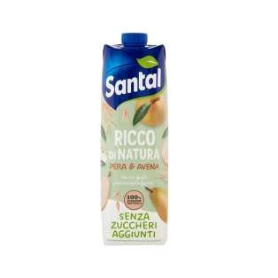 Oat-based drink `Santal` pear 1l