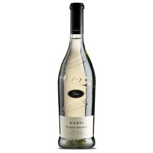 Wine `Canti Pinot Grigio Veneto` white, dry 750ml