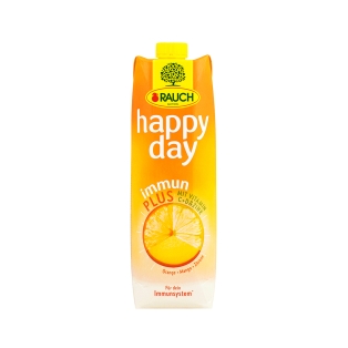Natural juice `Happy Day Immun Plus` orange/mango/lemon 1l