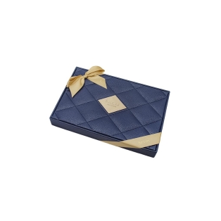Շոկոլադե կոնֆետներ «Bostani. Rectangle Leather Box/Dark Blue» 260գր