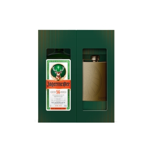 Liquor `Jägermeister` /with flask/ 700ml