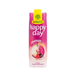 Բնական հյութ «Happy Day. Immun Aktiv» խնձոր/հատապտուղներ/խաղող 1լ
