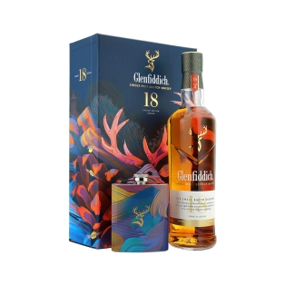 Վիսկի «Glenfiddich» 18 տարեկան /տափաշիշ/ 700մլ