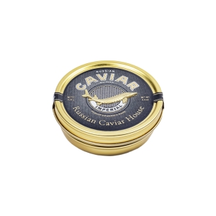 Ձկնկիթ RUSSIAN CAVIAR HOUSE 125գ թ/տ իմպերիալ սև