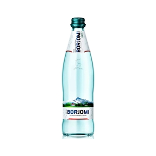 Mineral water `Borjomi` carbonated 500ml