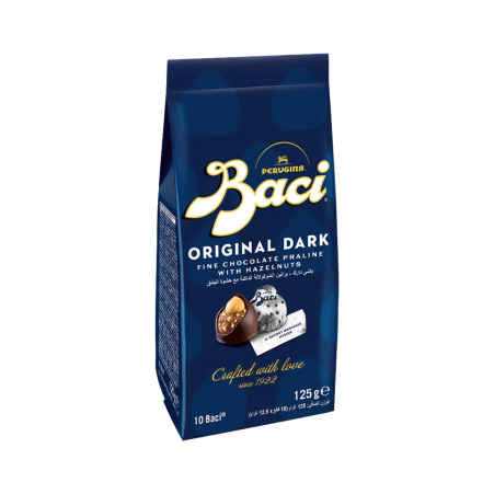 Շոկոլադե կոնֆետներ «Baci Original Dark Bag» 125գր