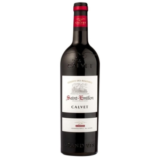 Вино `Calvet Saint Emilion` красное, сухое 750мл
