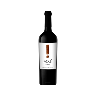 Wine `Antigal Aqui Malbec` red, dry 750ml