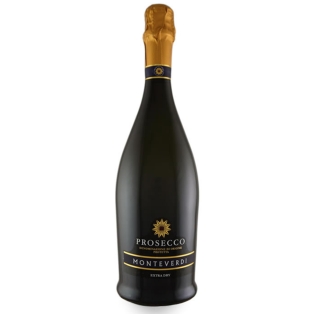 Sparkling wine `Monteverdi Prosecco Glera` white, dry 750ml