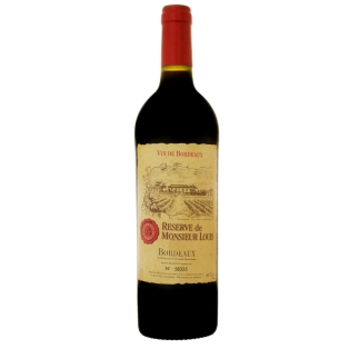 Գինի «Reserve de Monsieur Louis Bordeaux» կարմիր, չոր 750մլ