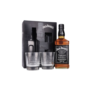 Виски `Jack Daniels` 43% 700мл /2 стакана/