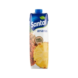 Բնական հյութ «Santal» արքայախնձոր 1լ