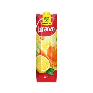 Сок натуральный `Браво` ACE / апельсин, лимон, морковь / 1л