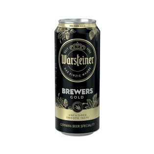 Beer `Warsteiner Brewers Gold` 500ml