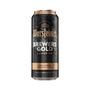 Пиво `Warsteiner Brewers Gold` 500мл