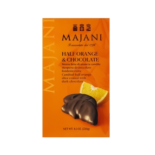 Chocolate-covered orange slices `Majani` 230g