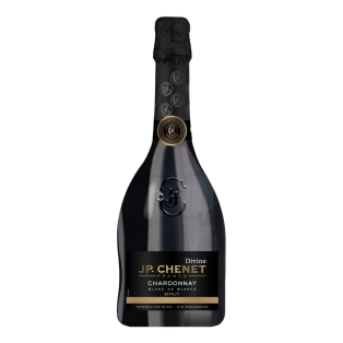 Sparkling wine `J.P. Chenet Divine Chardonnay` dry 750ml