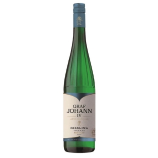 Wine `Graf Johann IV Riesling Halbtrocken` white, dry 750ml