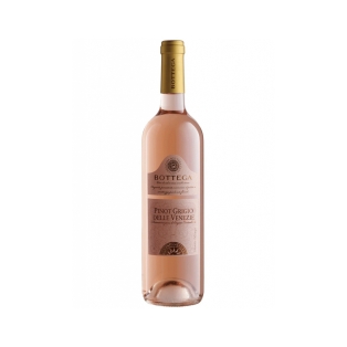 Вино `Bottega Pinot Grigio Rose` розовое, сухое 750мл