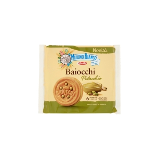 Печенье `Mulino Bianco Baiocchi Pistacchio` 168г