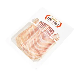 Բեկոն «Ferrarini Pancetta» հում-հնեցված, կտրատած /առանց գլյուտեն/ 90գ