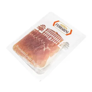 Խոզապուխտ «Ferrarini Prosciutto Crudo» հում-հնեցված, կտրատած /առանց գլյուտեն/ 90գ